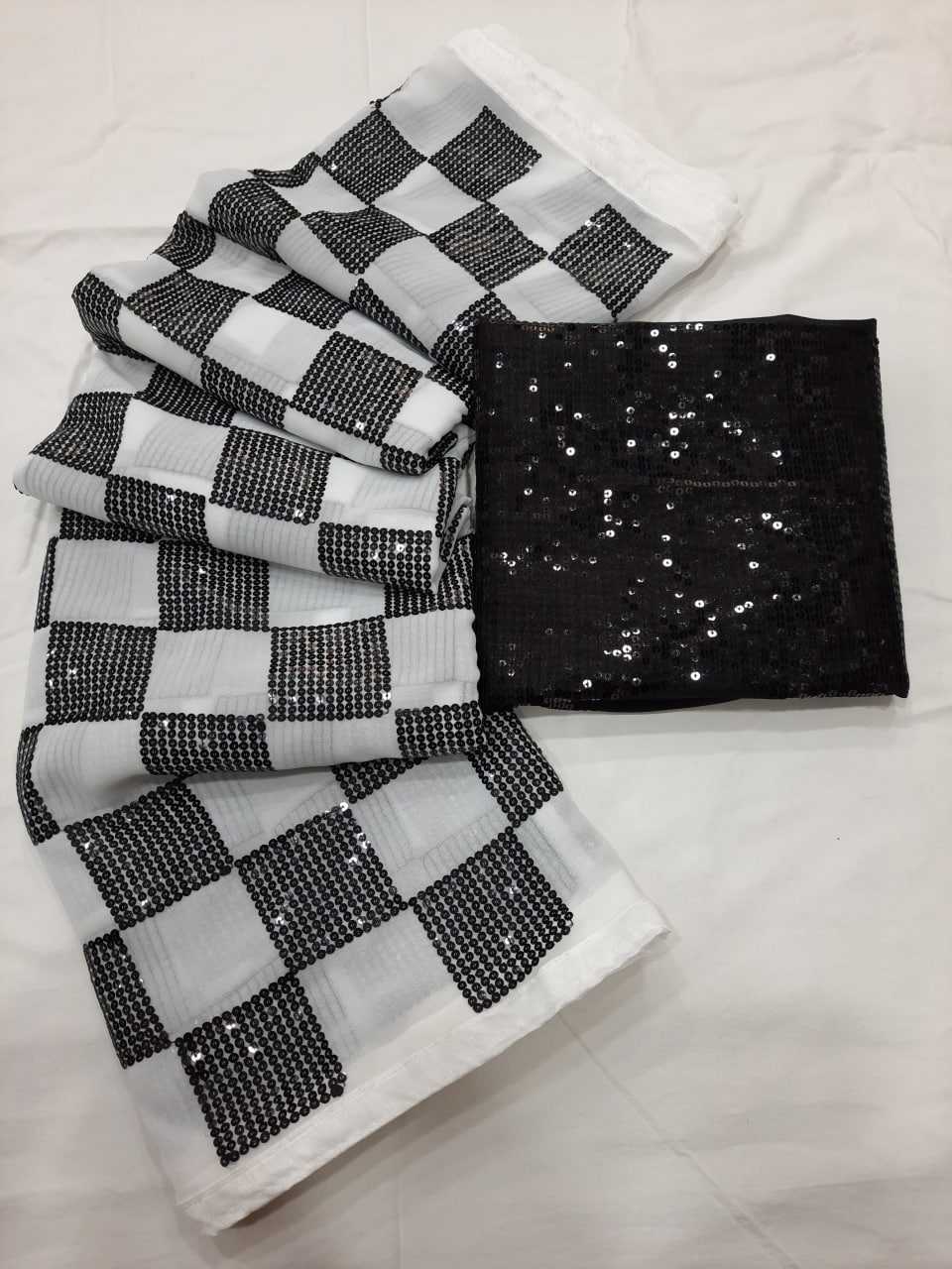 YNF GEORGETTE SLI CHECKS SAREES WHOLESALE GEORGETTE SAREES MANUFACTURER  